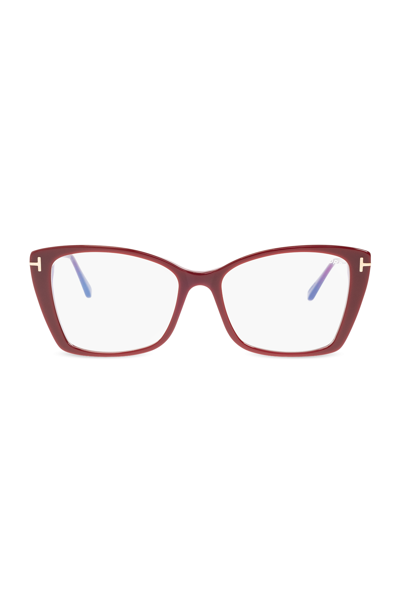 Burgundy Optical glasses Tom Ford - SchaferandweinerShops Japan